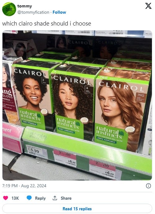 clairol shade