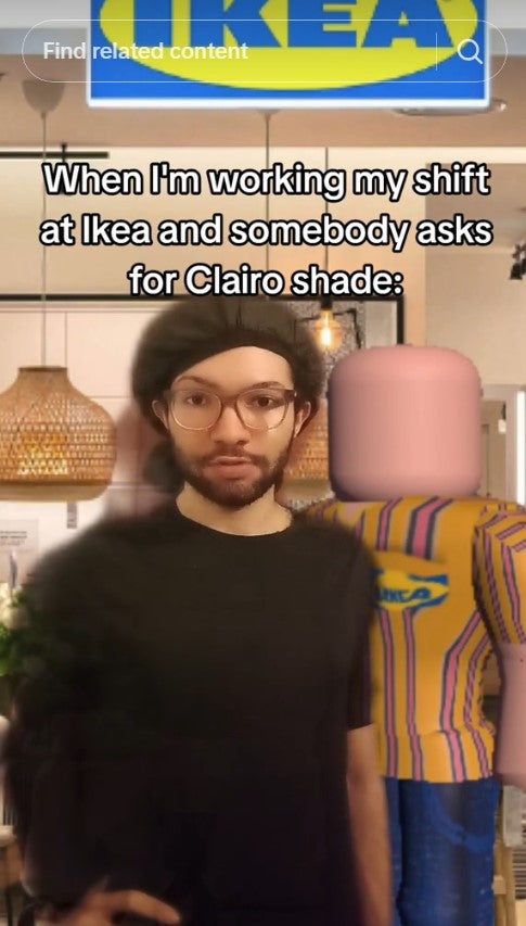 ikea clairo shade