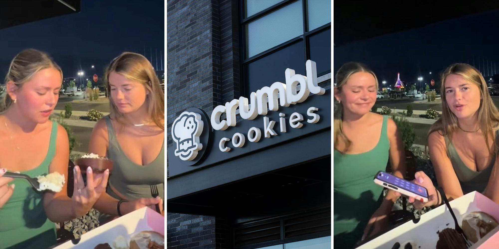Customers ask for a refund after ordering cheesecake cookie. They can’t believe the employee’s response