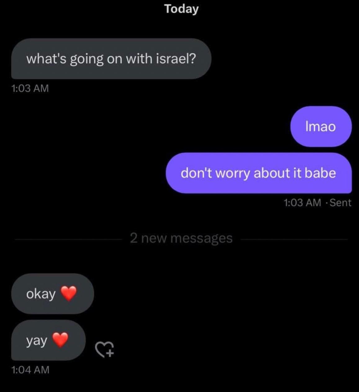 Israel Don't Worry Baby Meme