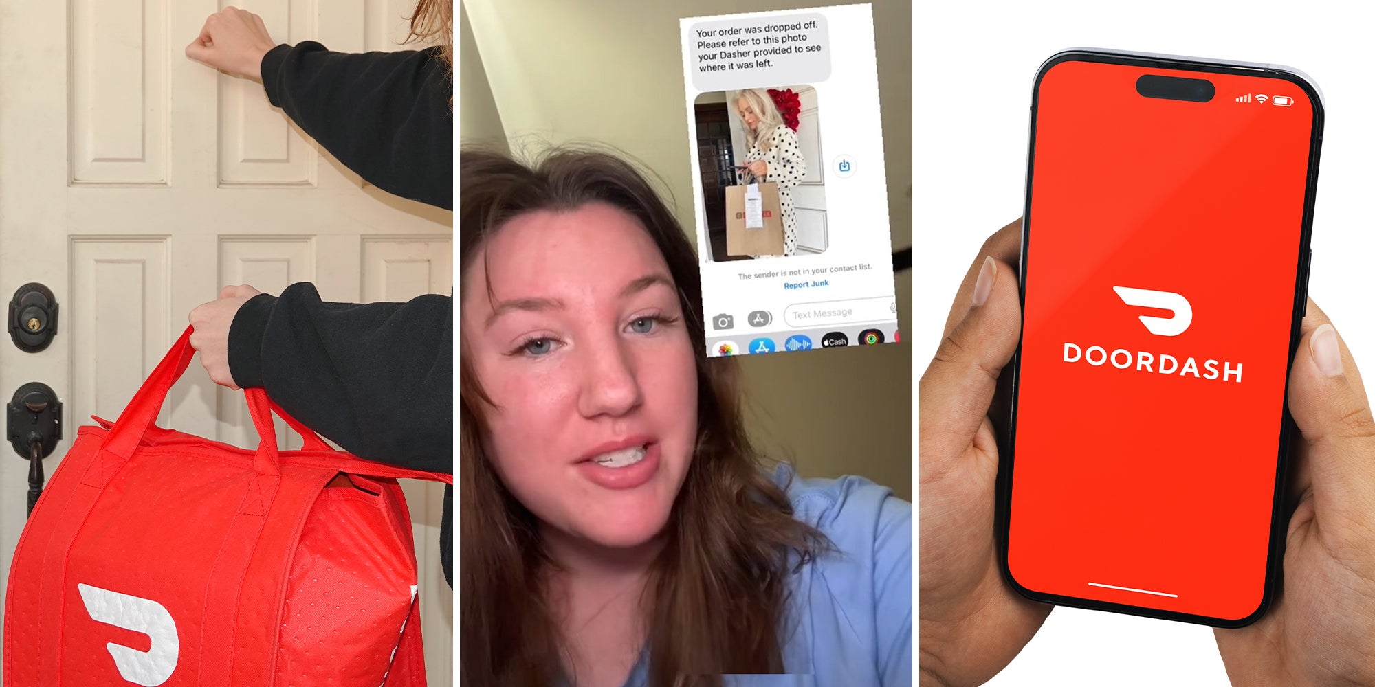Woman says she caught her husband cheating because of DoorDash