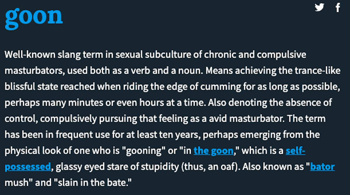 What Is Gooning? The Slang Term, Explained