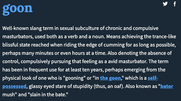 What Is Gooning The Slang Term Explained What Is Gooning The Slang Term Explained