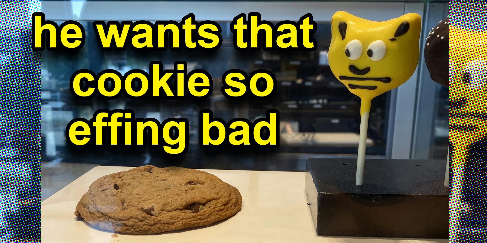 He Wants That Cookie So Effing Bad: A Starbucks Meme