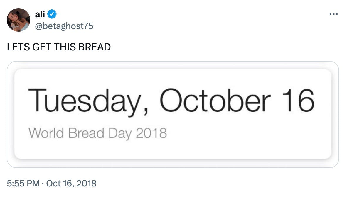 lets get this bread world bread day