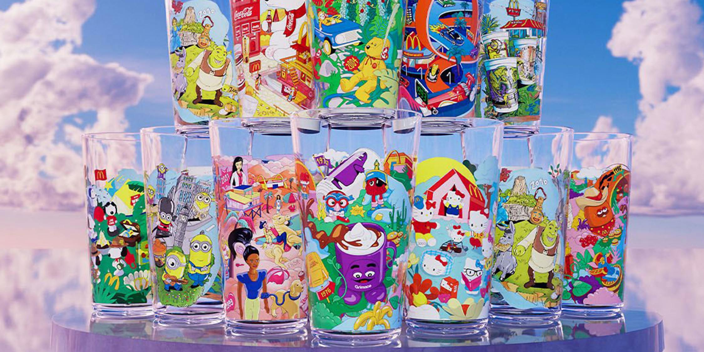 mcdonalds collector meal cups