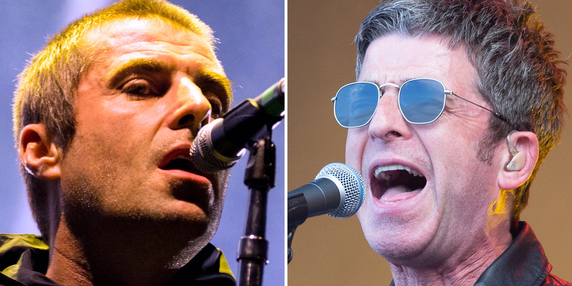 Liam and Noel Gallagher