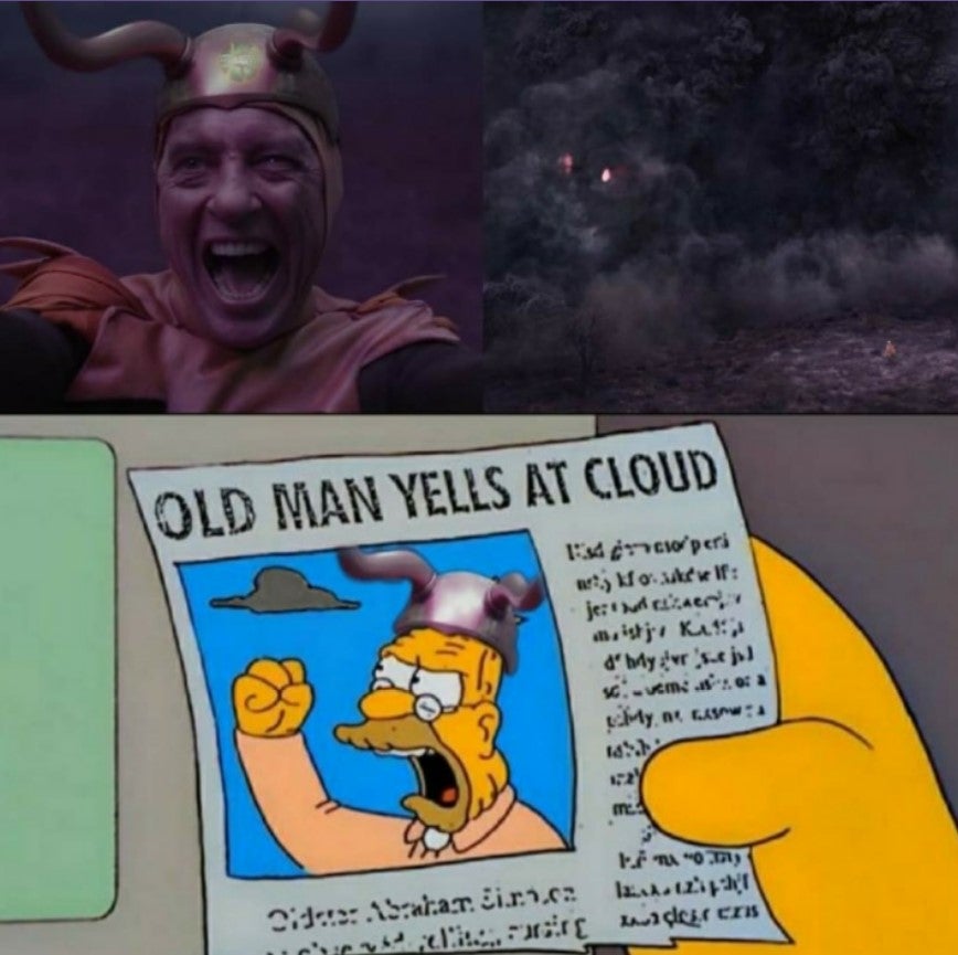 captain american old man yells at cloud meme