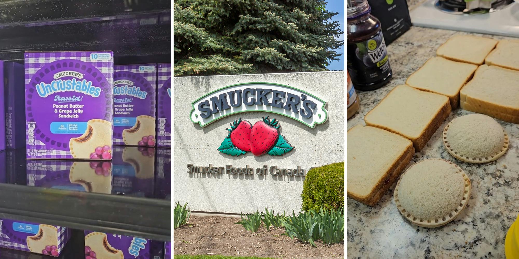 Shopper warns against buying Smuckers Uncrustables