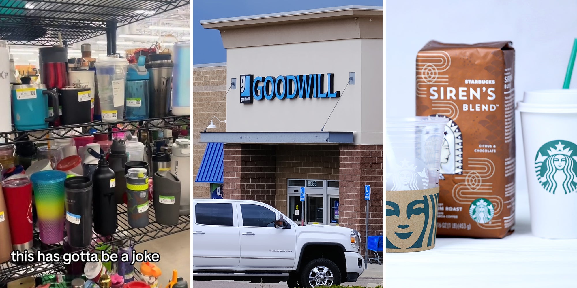 Shopper catches Goodwill selling used Starbucks cup. She can't believe the price