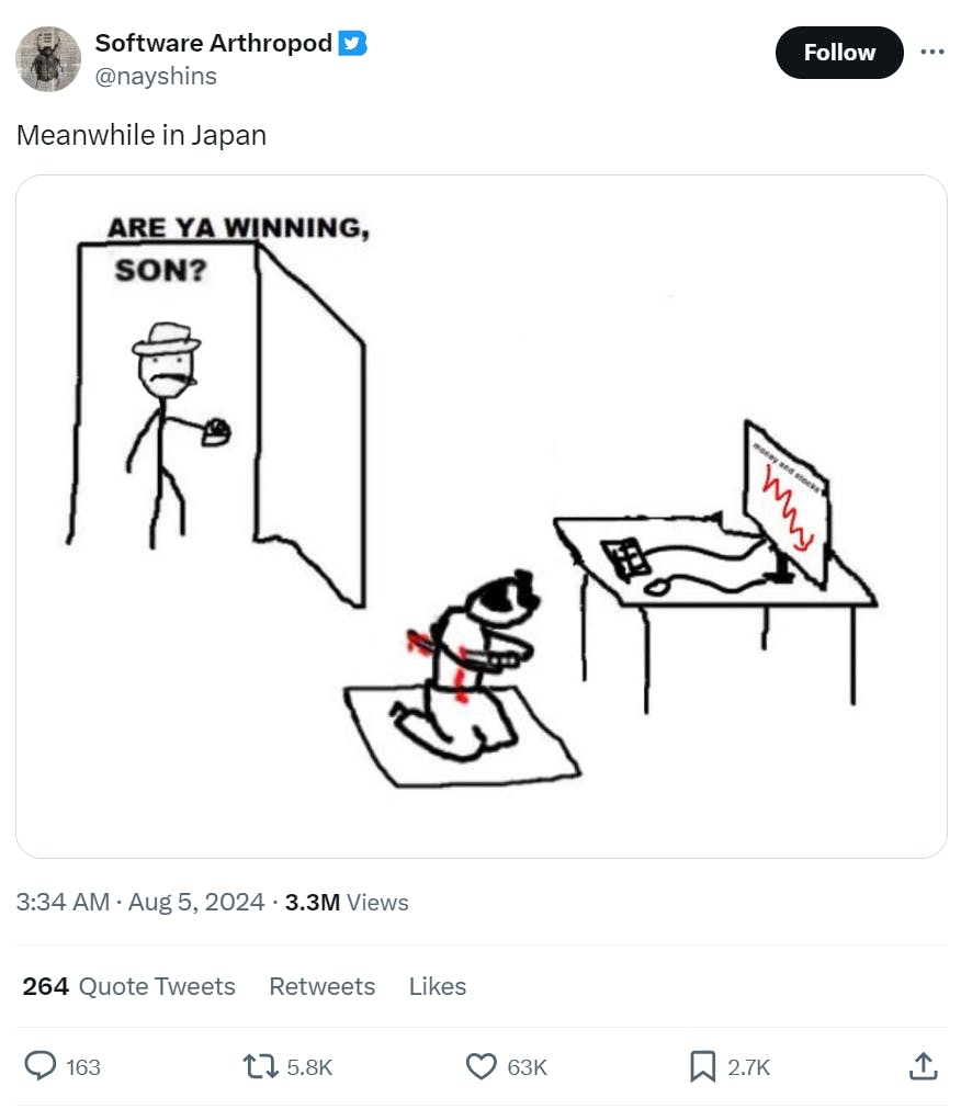 'Are ya winning, son?' meme with a person committing seppuku in front of a computer.