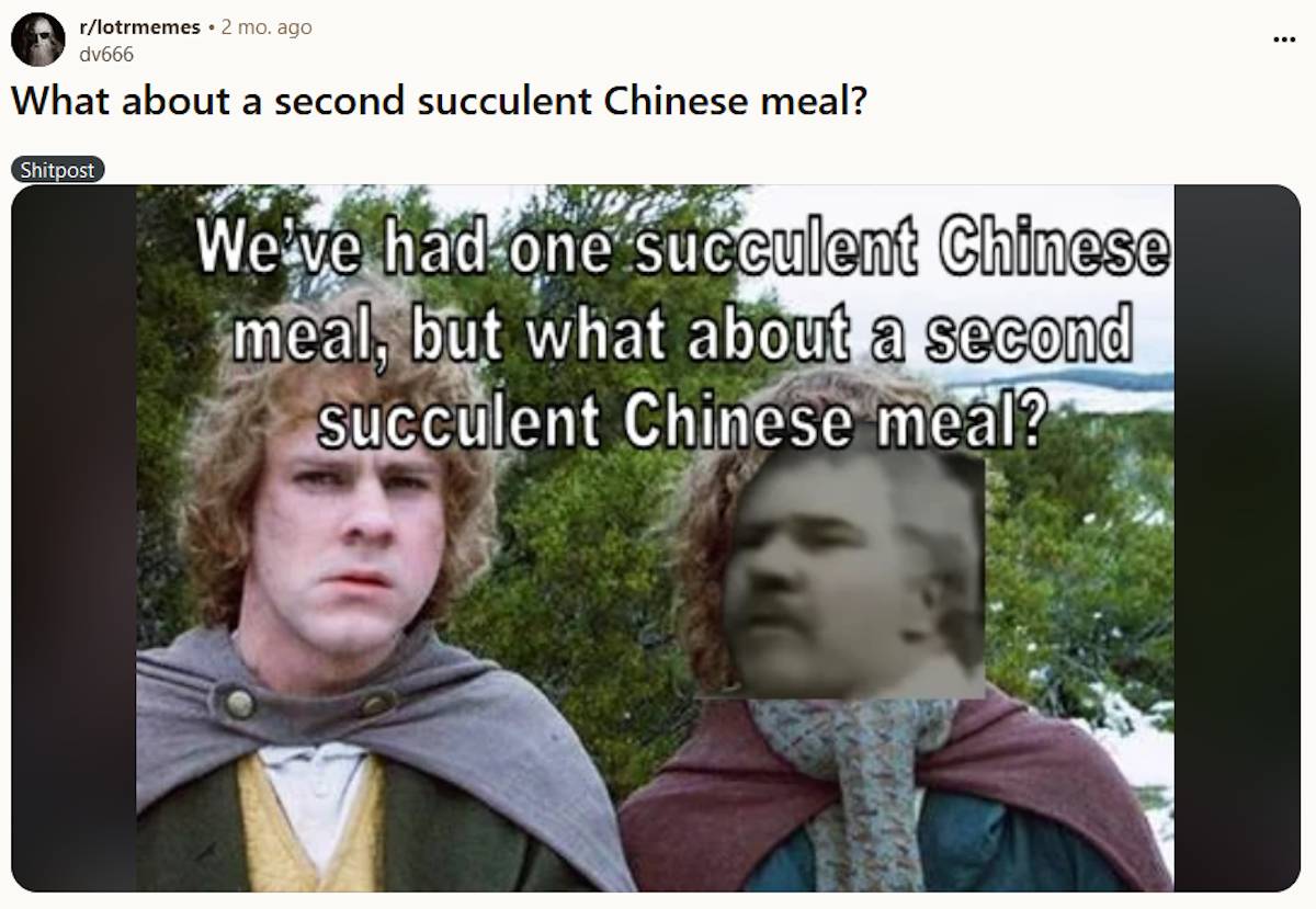 Succulent Chinese Meal Meme, AKA Jack Karlson Meme, Explained