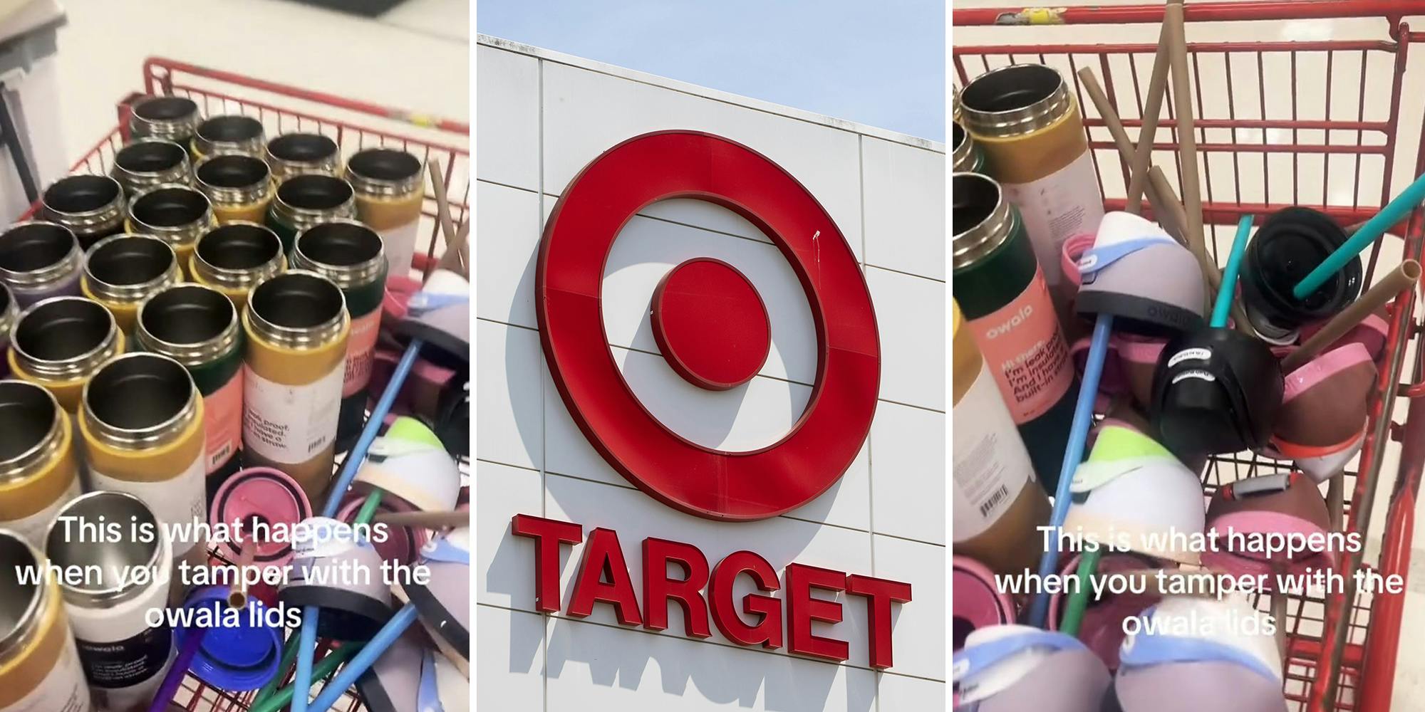 Target worker shares what they have to do after customers ‘tamper’ with the lids on Owala tumblers