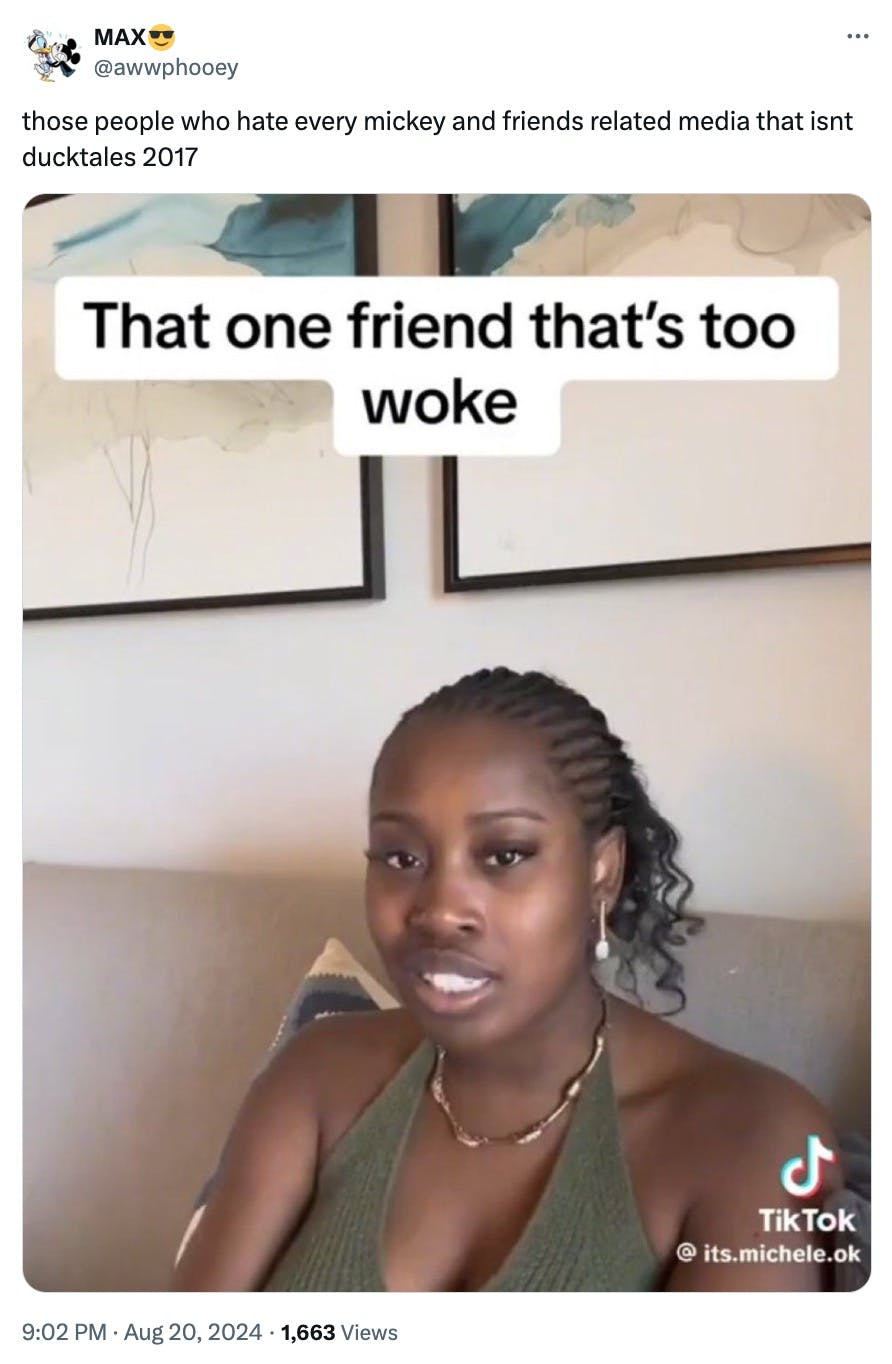 that one friend that's too woke meme