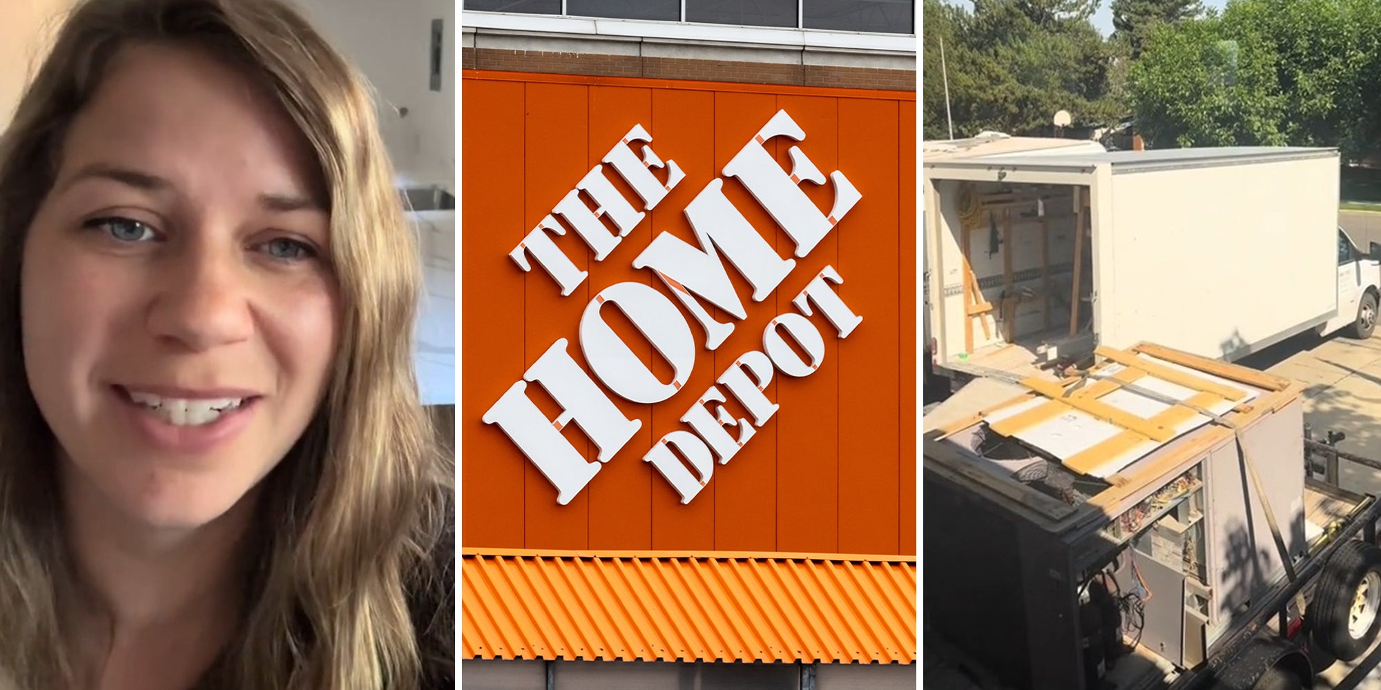 Woman gets new kitchen through Home Depot