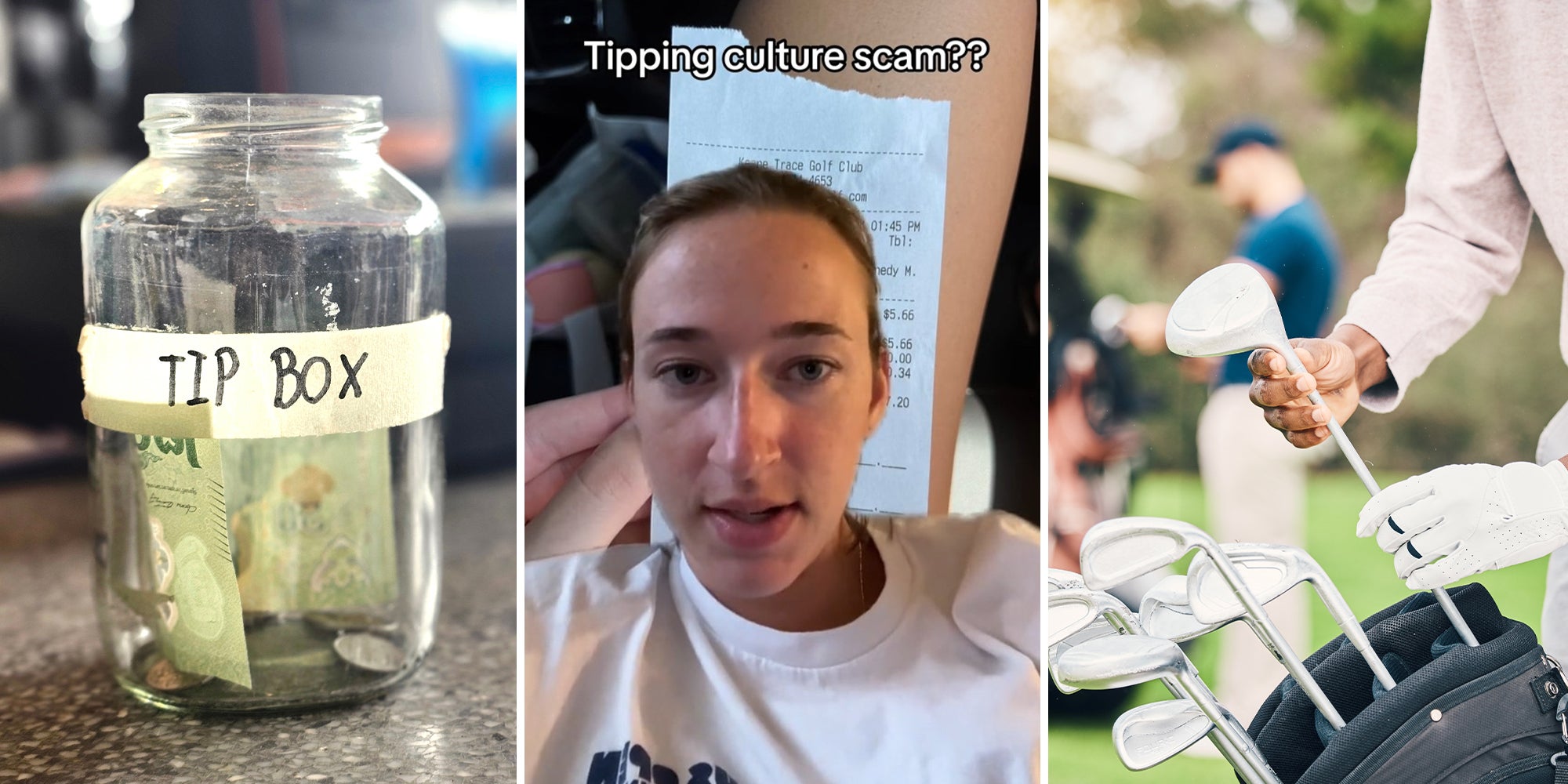 Customer catches Golf Club worker charging 20% extra for drinks