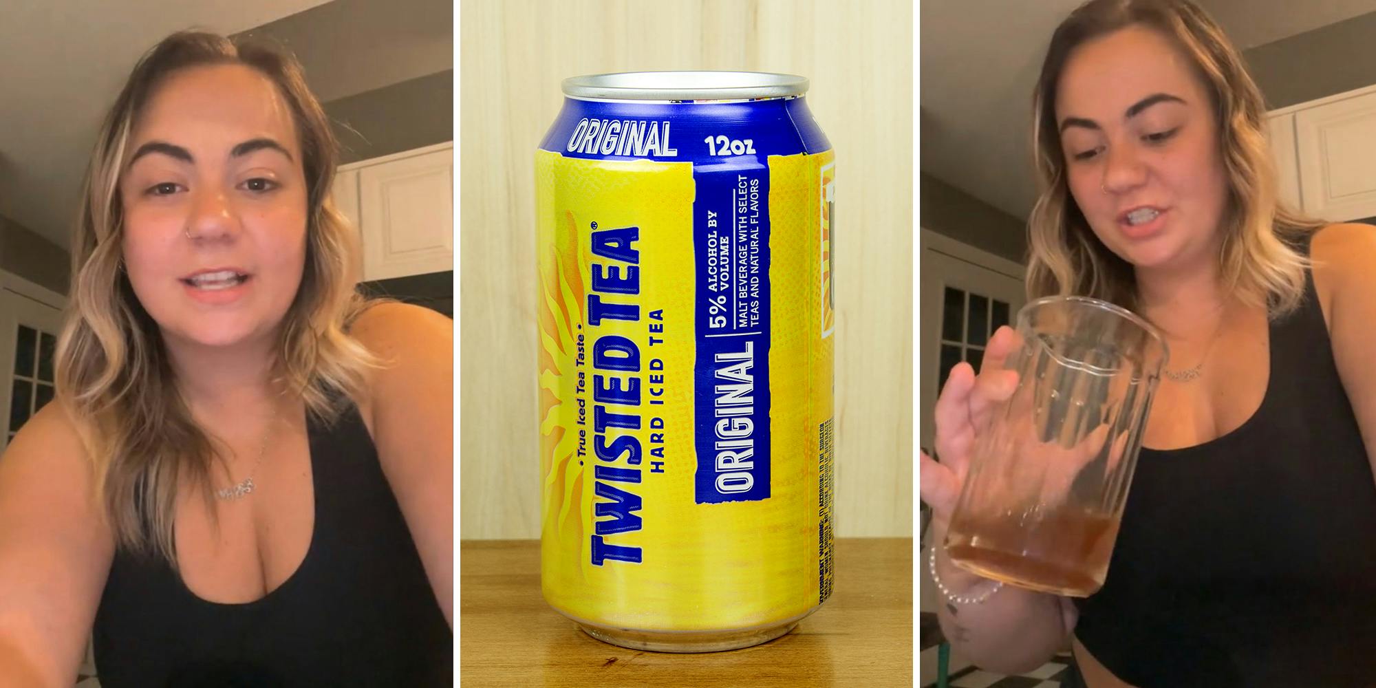 Customer buys Twisted Tea, finds something unusual at the bottom of the can