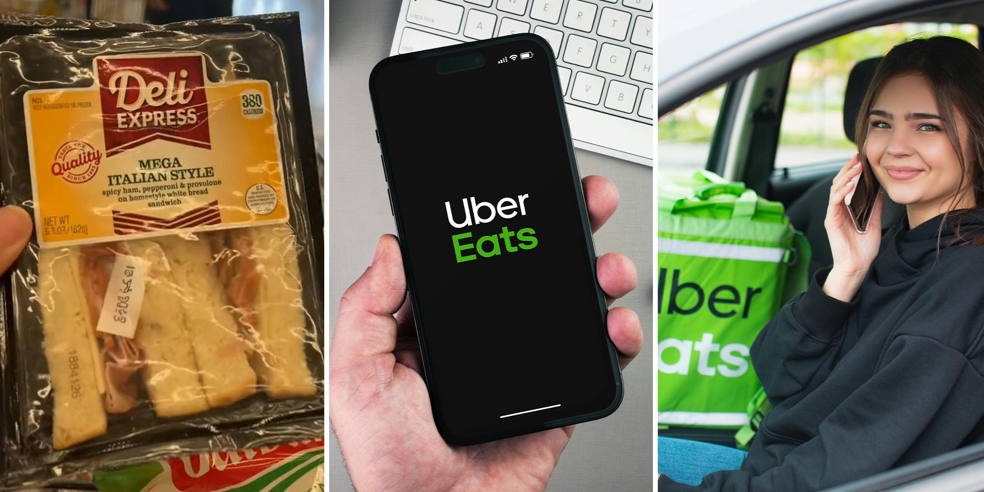 Can Uber Eats customers add snacks for themselves to their bill?