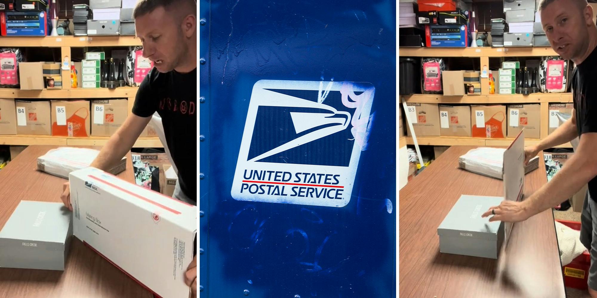 Man shares trick to making free USPS box fit ‘almost anything’