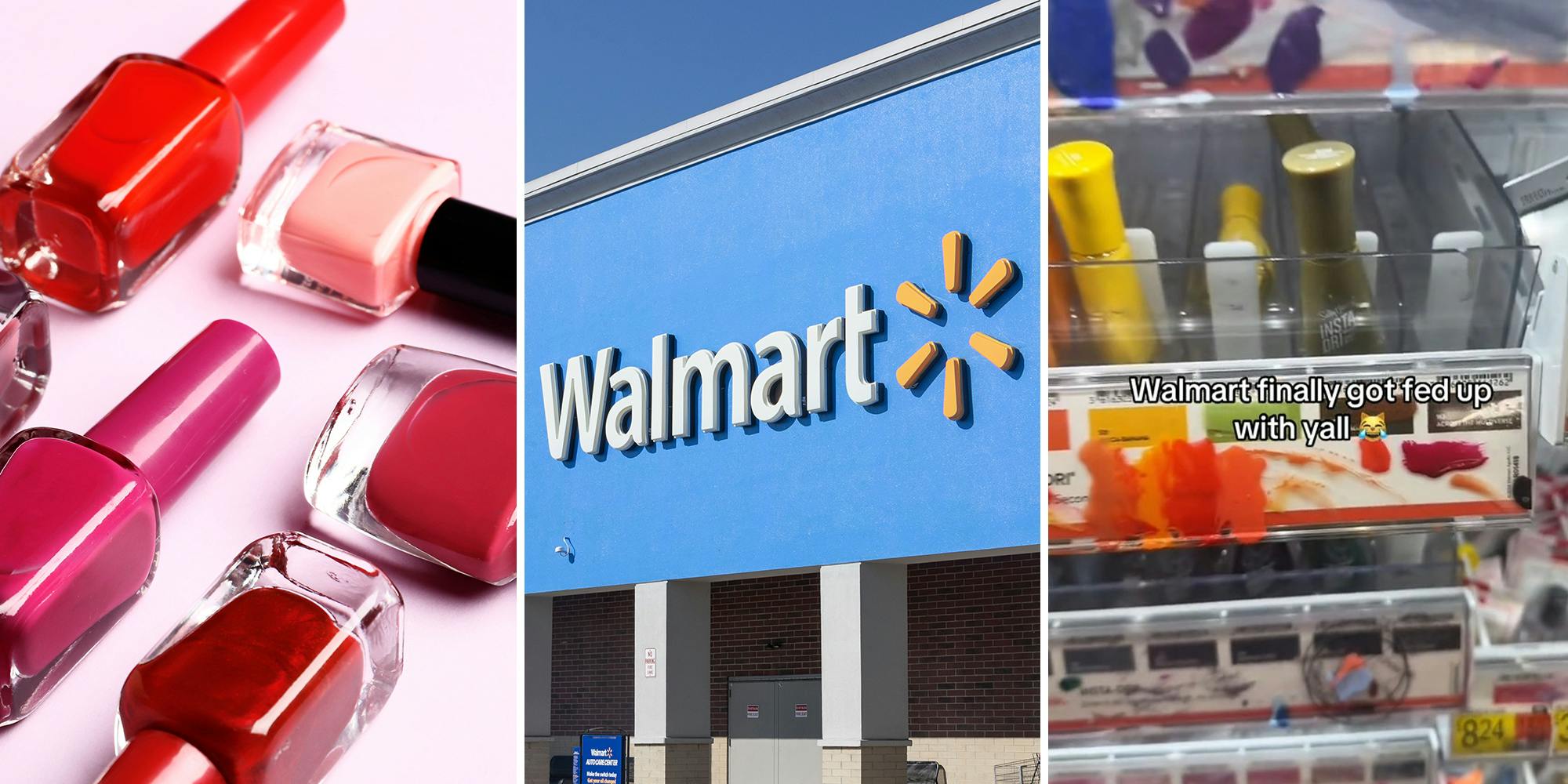 Why did Walmart crack down on makeup samples?