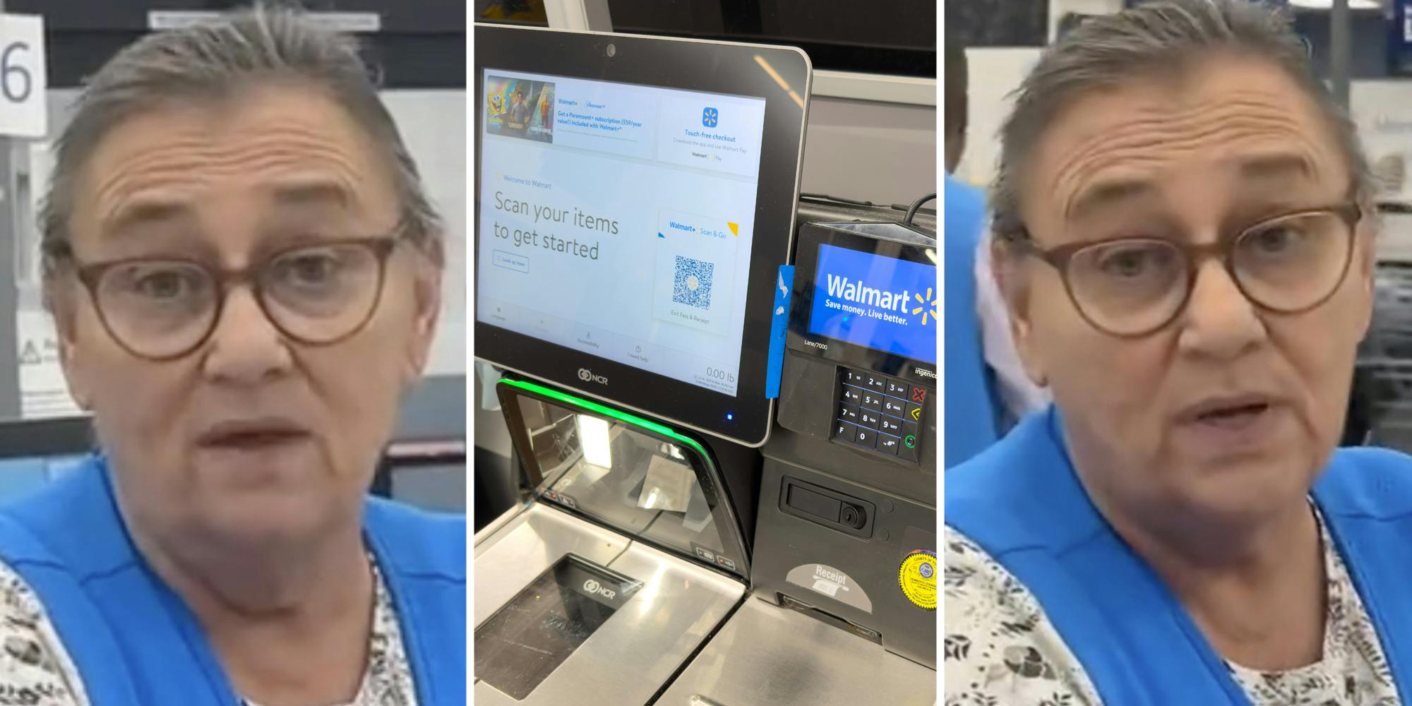 Can your Walmart self-checkout screen be “locked”?