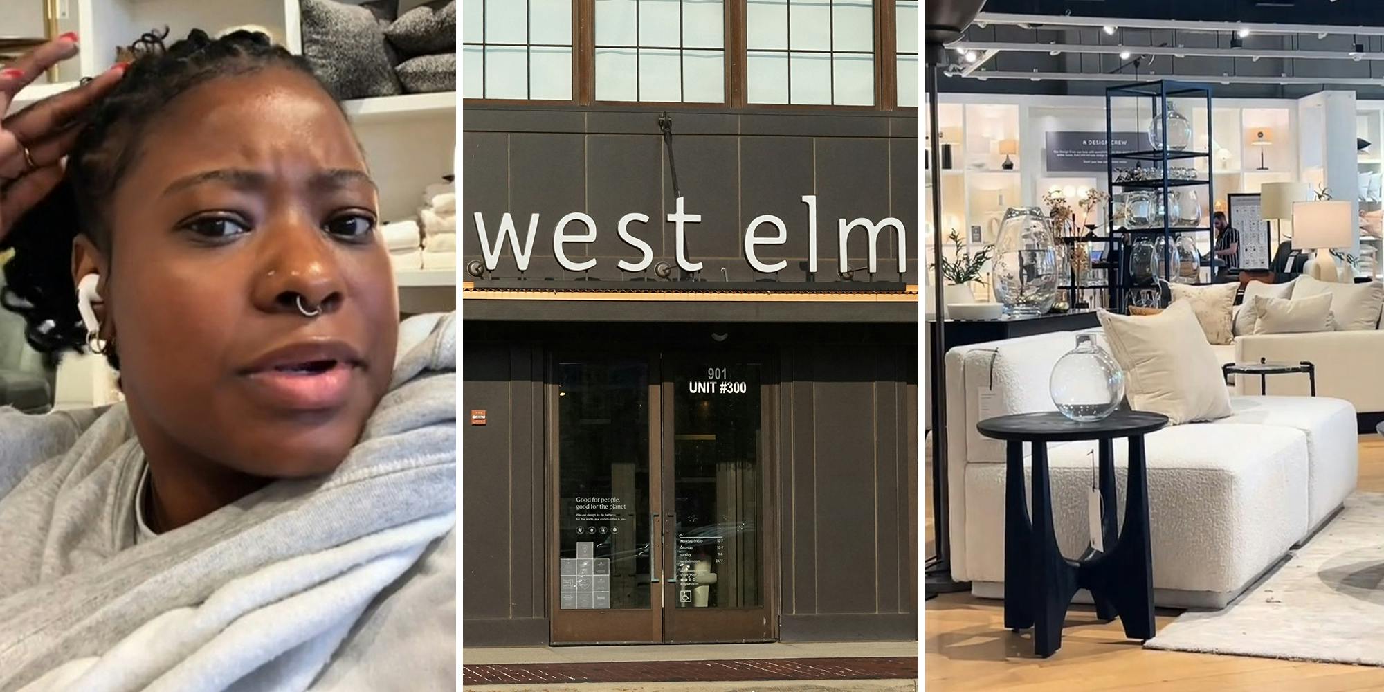 West Elm shopper doesn’t receive help for 53 minutes. So she sticks around to prove a point