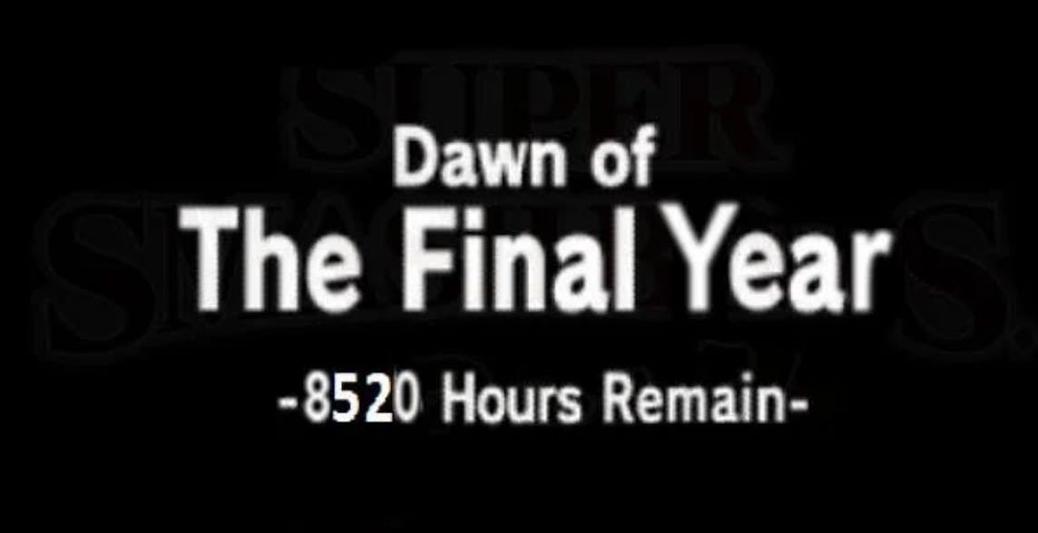 Dawn of the final day final year meme 8520 hours remain