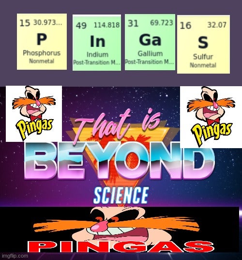 Pingas periodic elements meme