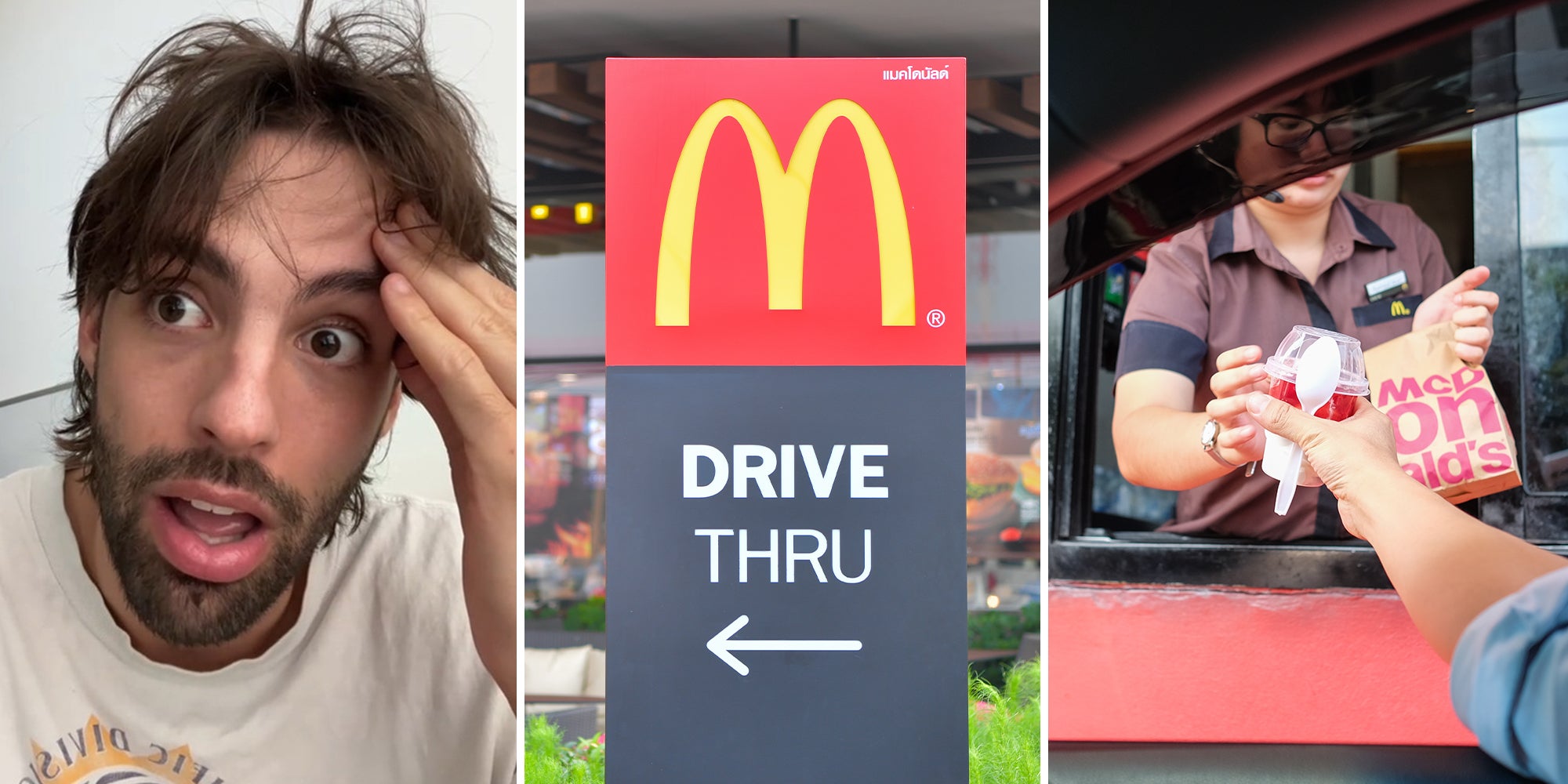 McDonald's customer says drive-thru worker bamboozled him right before close
