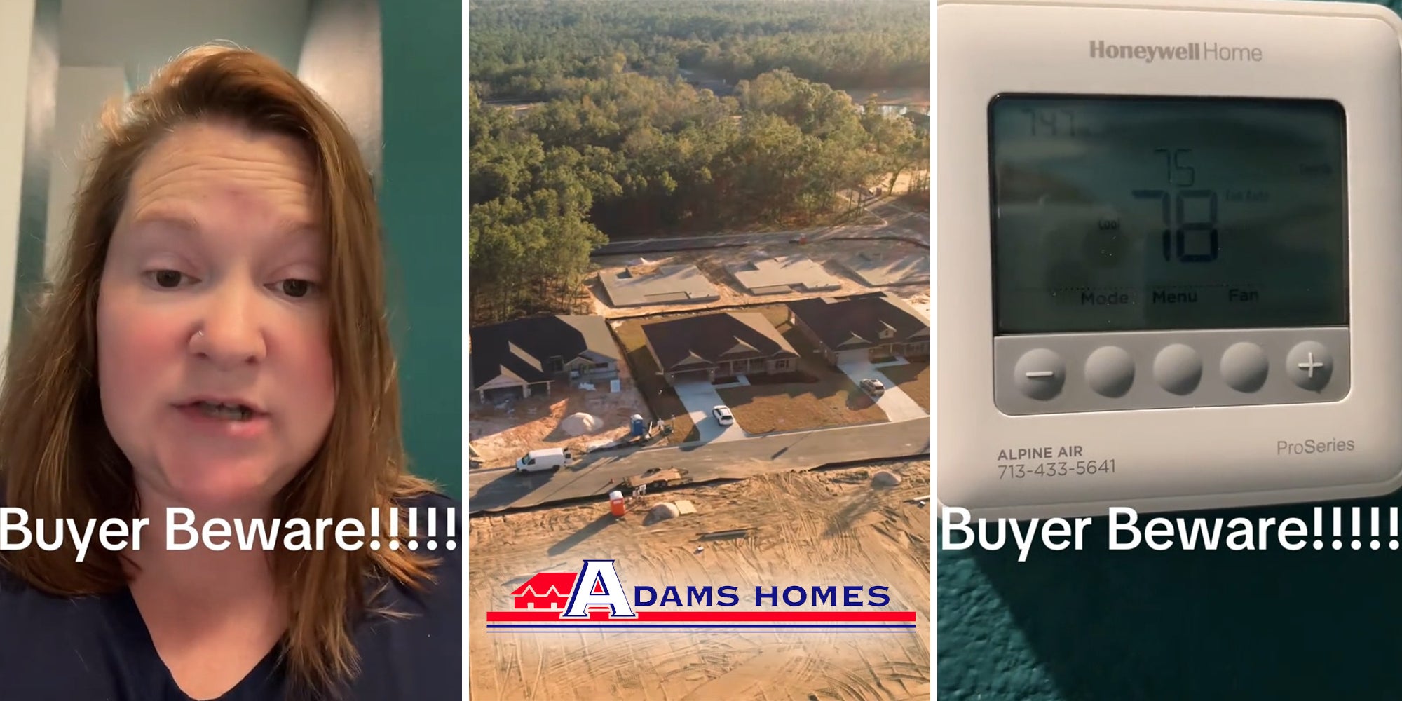 Woman says her entire Houston subdivision installed the wrong HVAC system. Adam’s Home built it