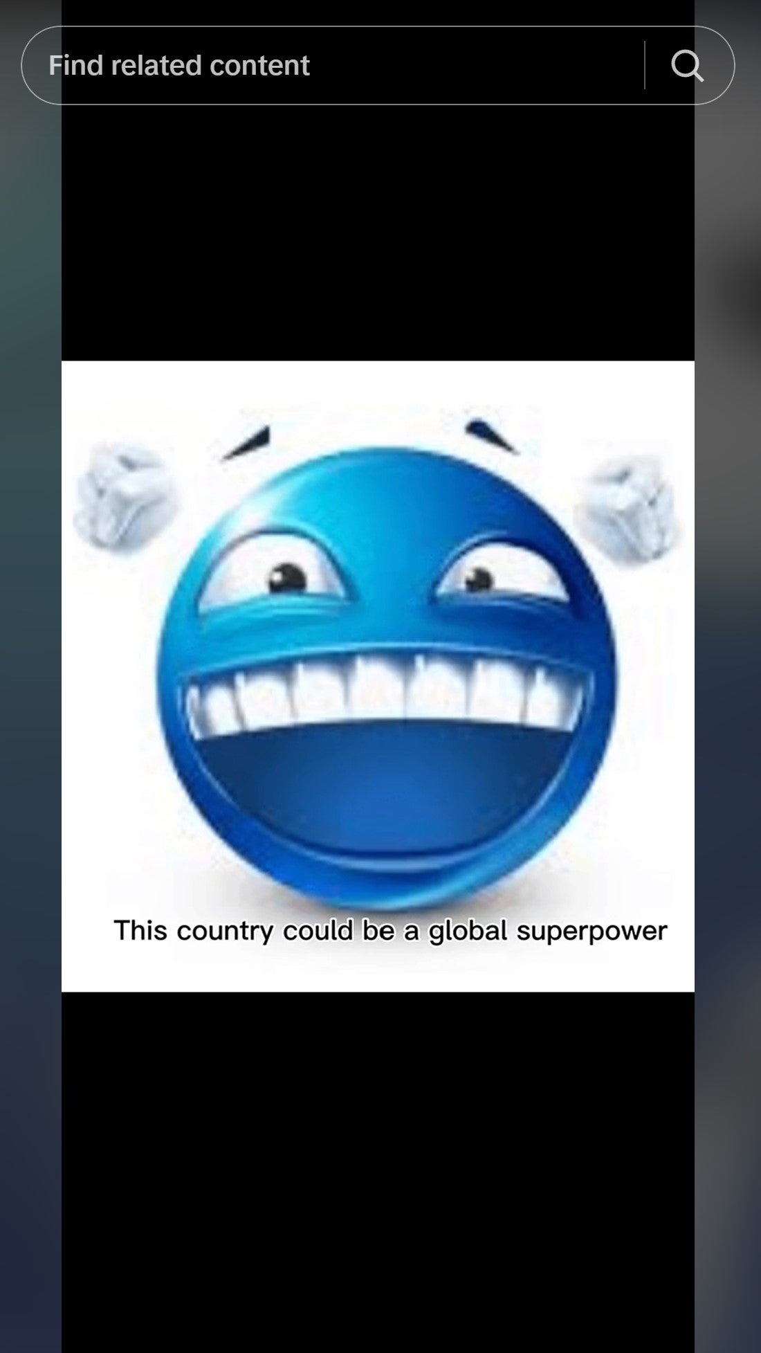 random country blue emoji reactions