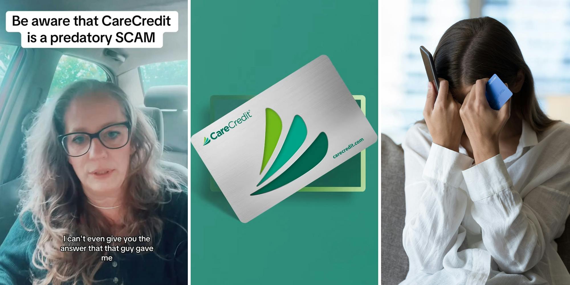 Woman says CareCredit is a ‘predatory scam.’