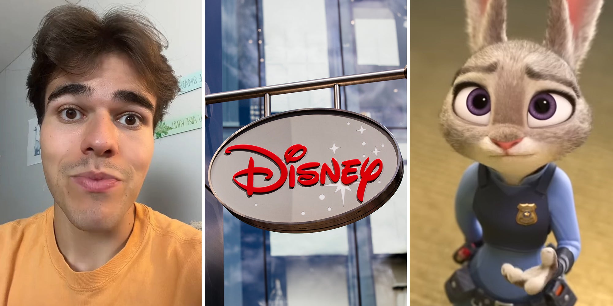 TikToker that catfished right-wing dating app users with ‘Zootopia’ bunny cop says Disney is suing him