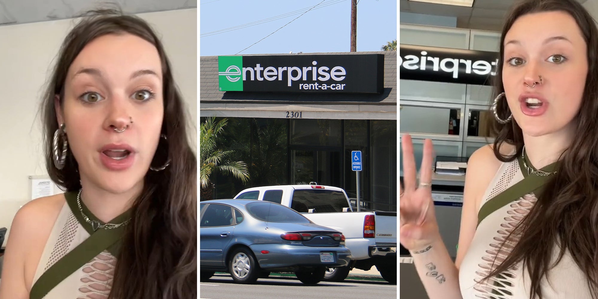 Woman issues warning after Enterprise-Rent-A-Car experience goes wrong