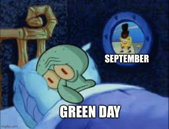 green day september