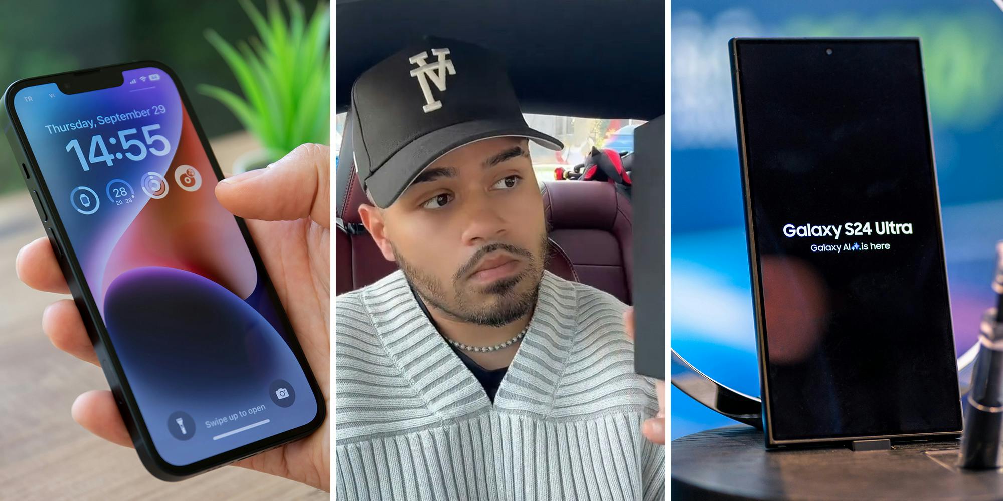 Man reveals why he bought a Samsung Galaxy S24 Ultra instead