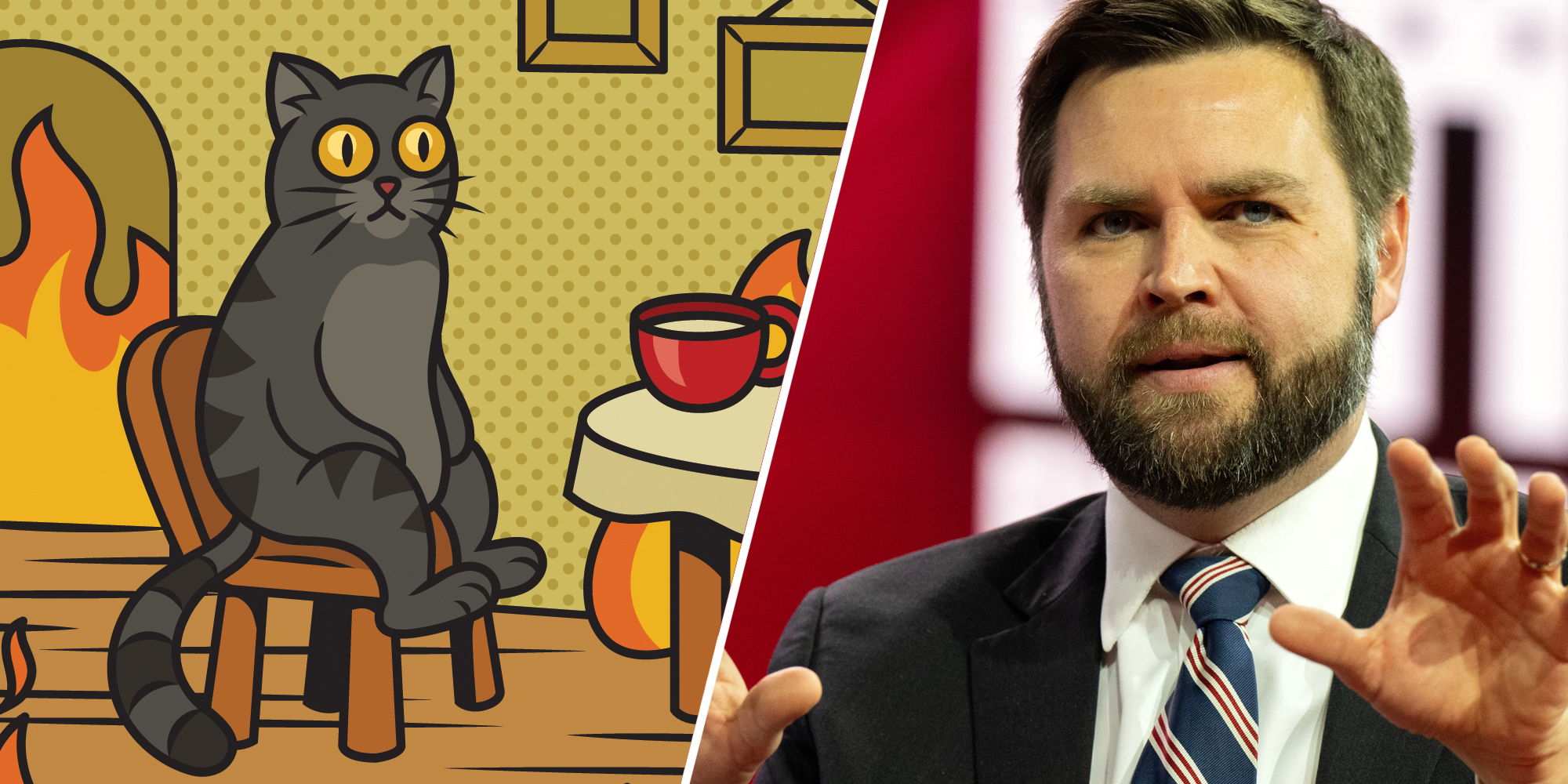 JD Vance Calls For More Anti-Haitian Migrant Cat Memes