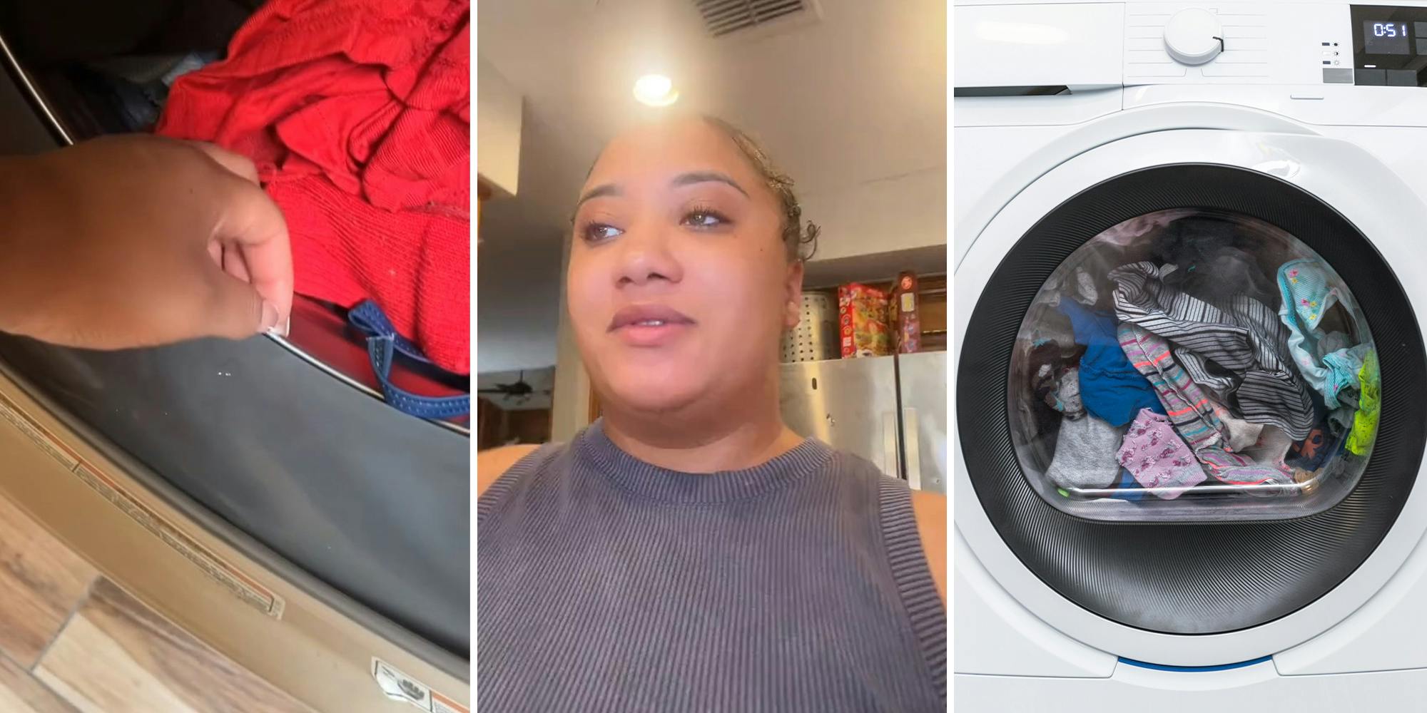 Woman finds out the real reason your socks keep disappearing in the dryer