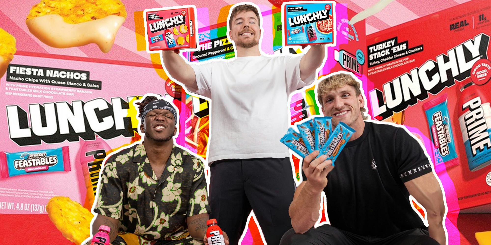 What Is Lunchly? Mr Beast, KSI, Logan Paul's Lunchables