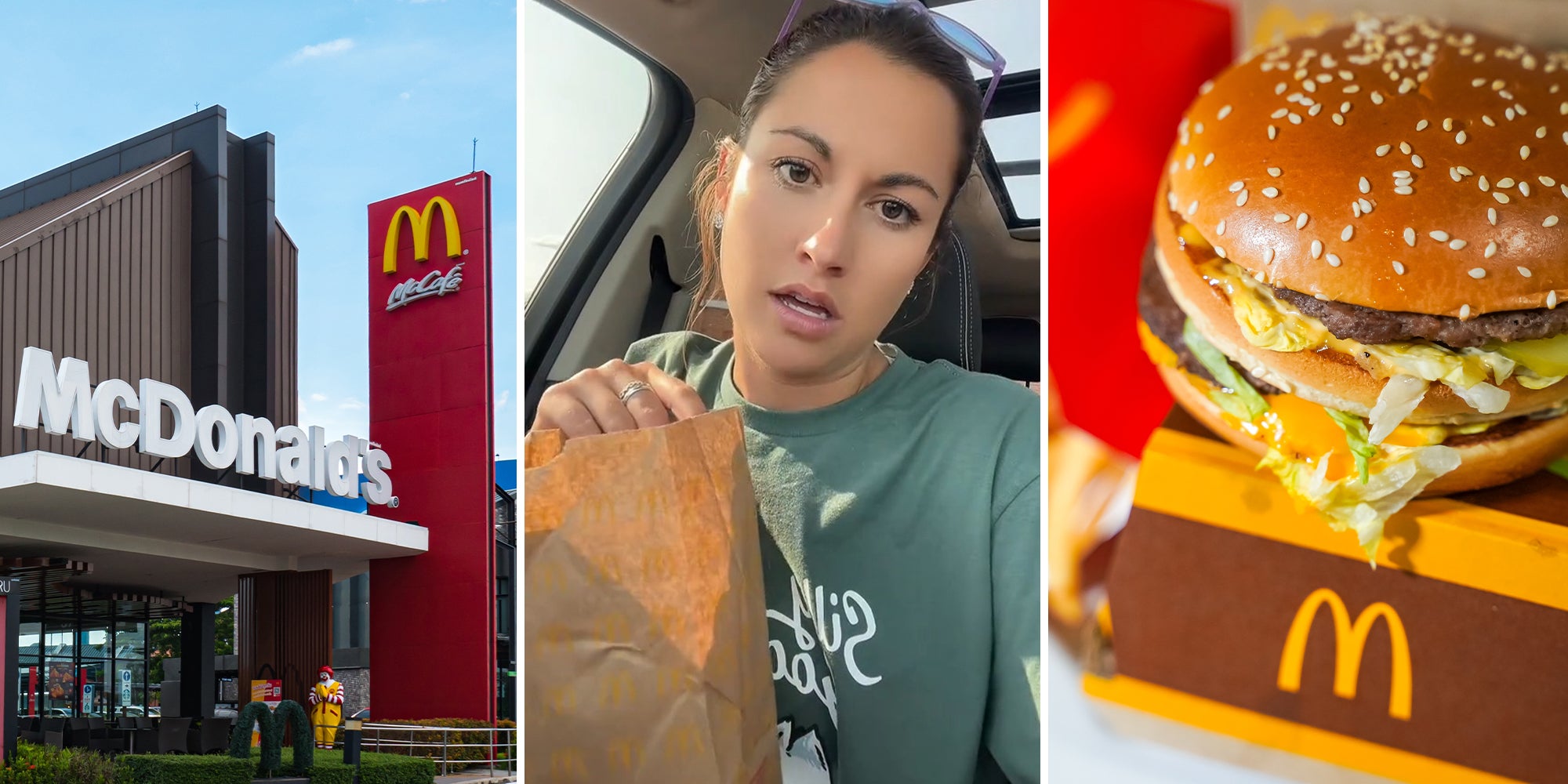 McDonald’s customer goes into the lobby after fast-food order. She can’t believe what else is missing
