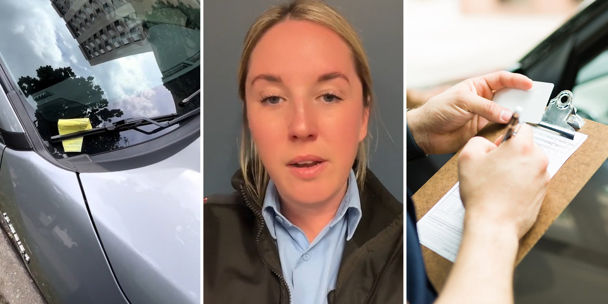 Officer catches driver trying to use this trick to get out of parking ticket