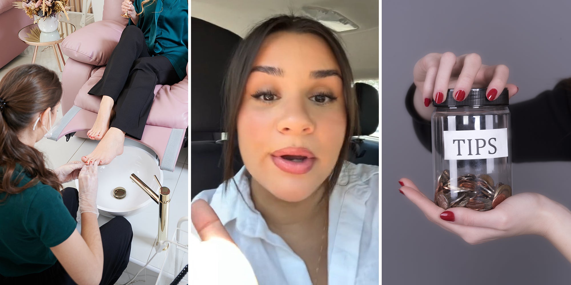 Woman says she didn’t tip after her pedicure