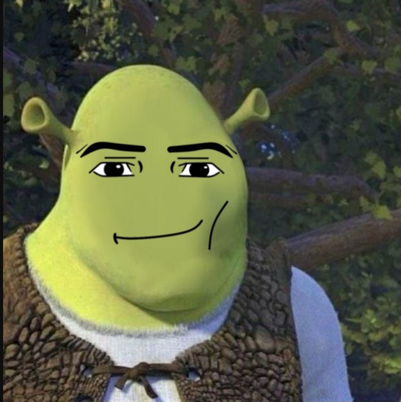 shrek roblox man face