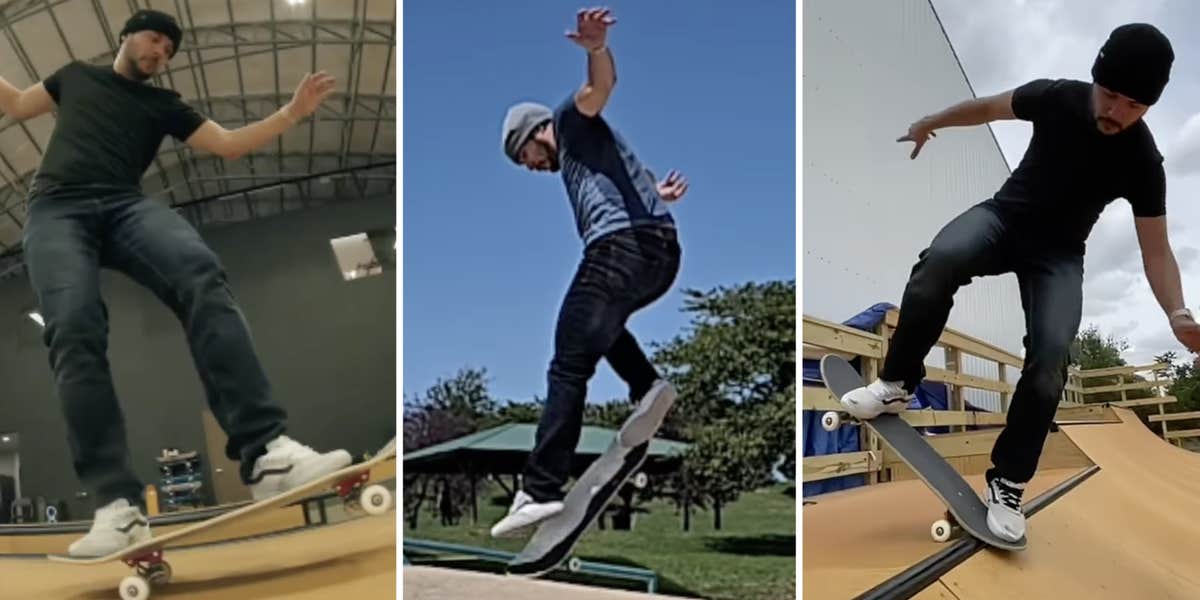 ‘6 fingers’: Skateboarding channel’s Tim Pool ollie pic accused of being AI fakery (updated)