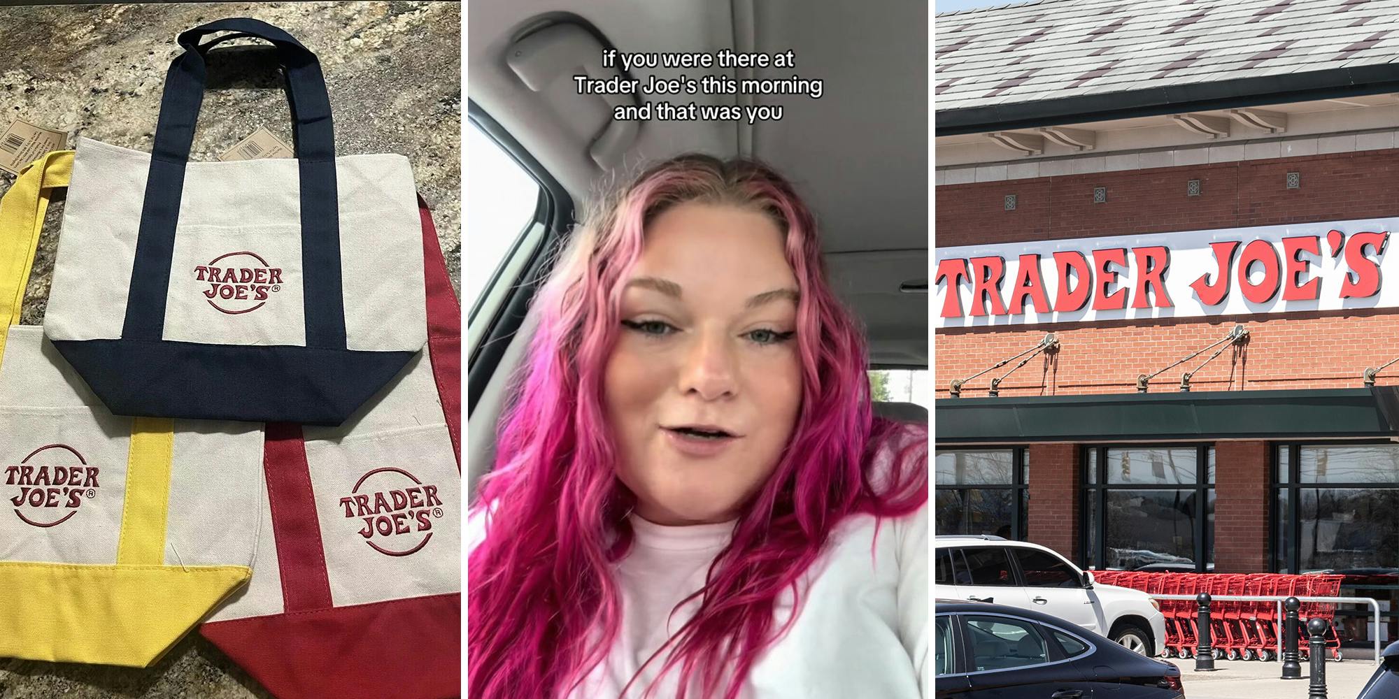 Trader Joe’s customer avoids viral mini tote bags. Then another customer makes a strange request