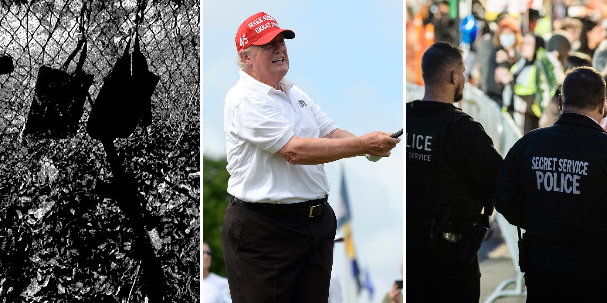 Trump's 'last-minute' golf outing before man with guns was confronted by Secret Service fuels swirling theories
