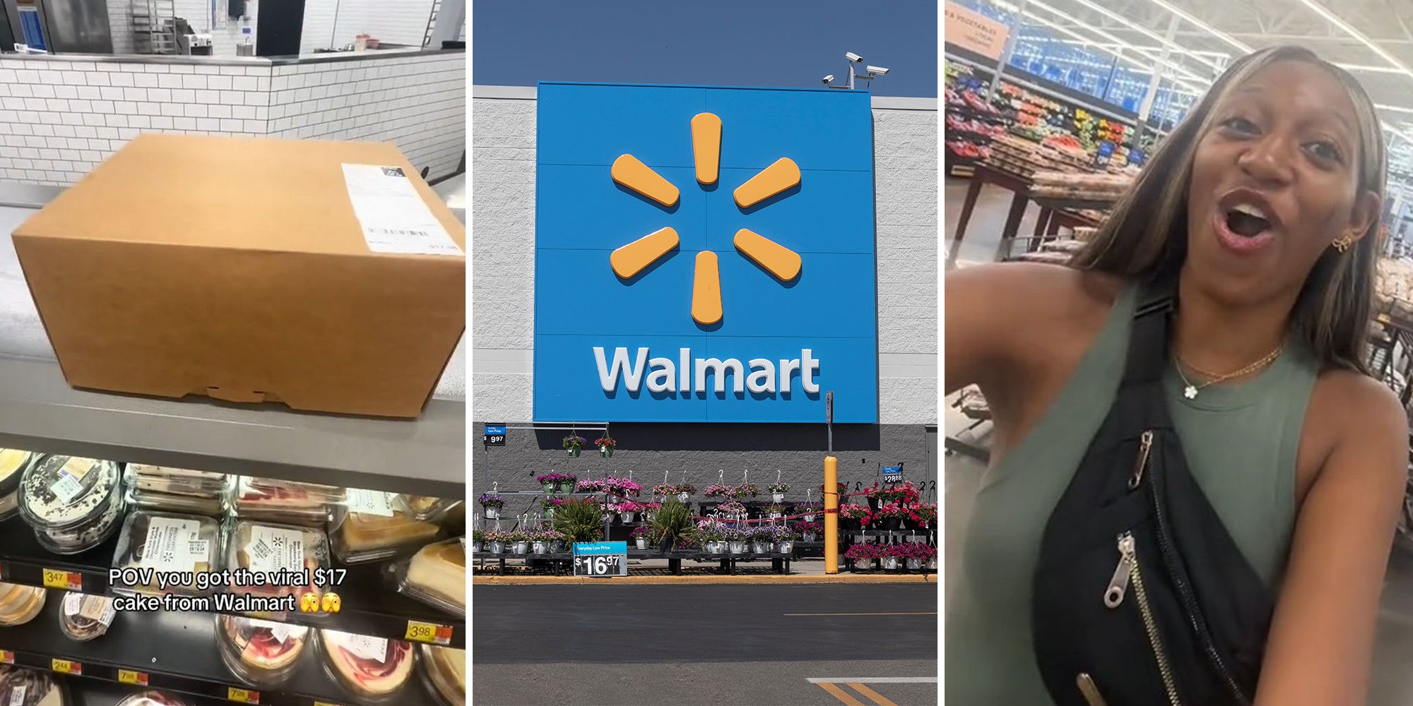 Woman can’t believe the cake she gets at the Walmart bakery for $17