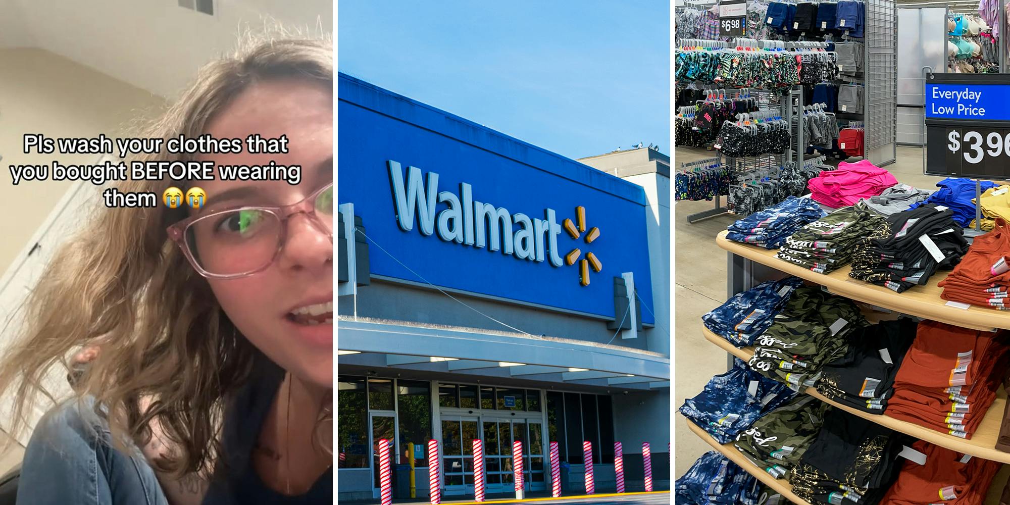 ‘I thought I was going clinically insane’: Walmart shopper issues warning on why you should wash your new clothes before you wear them