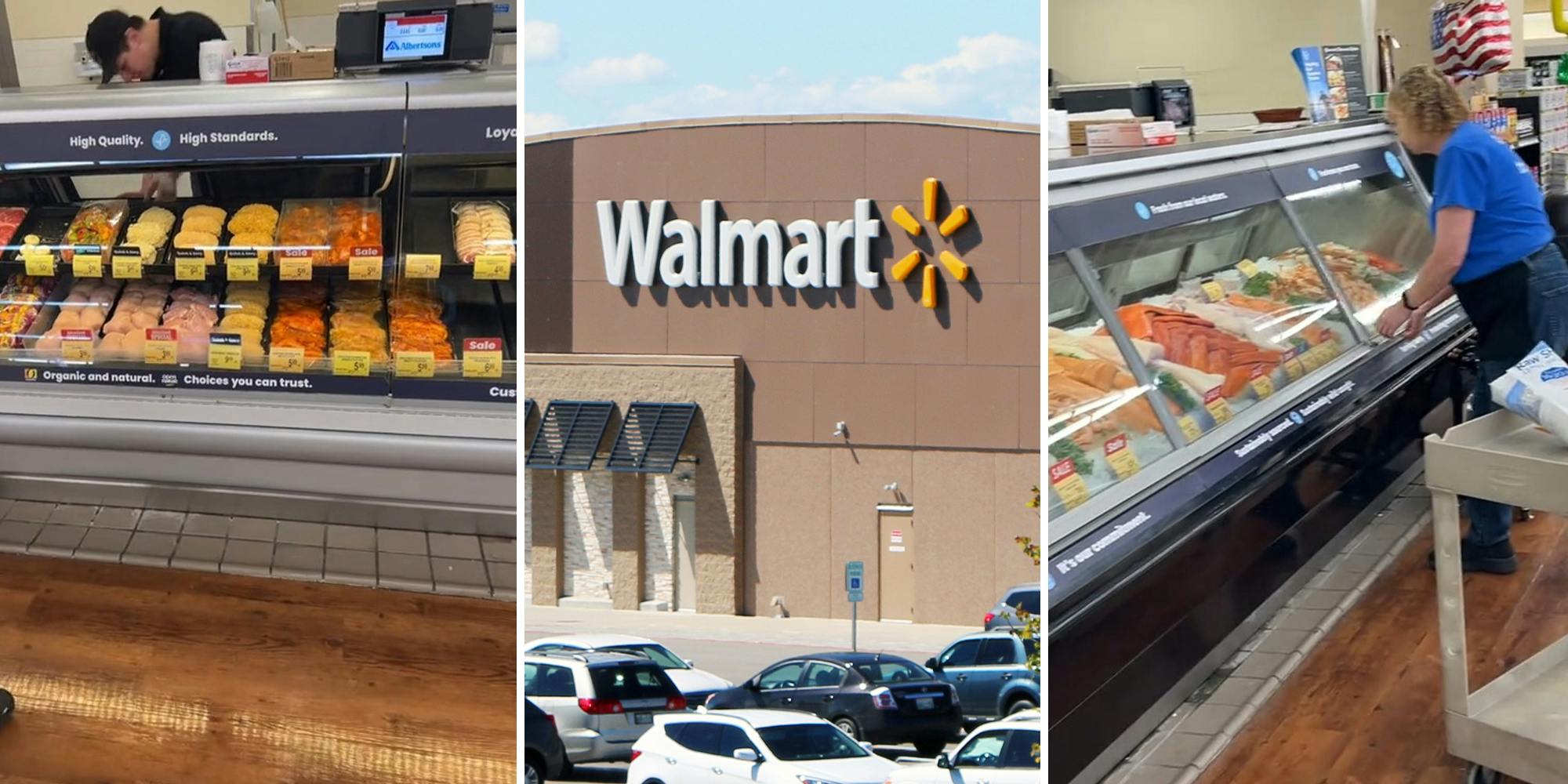 Walmart customer catches worker cutting open bag of frozen shrimp with scissors—and putting the shrimp in display case