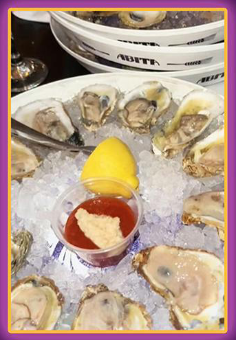 A plate of oysters. There is a Daily Dot newsletter web_crawlr 2024 Daily Dot Hall of Fame frame around them.